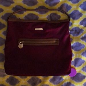 MK bag❤️ Tan and like maroon color.